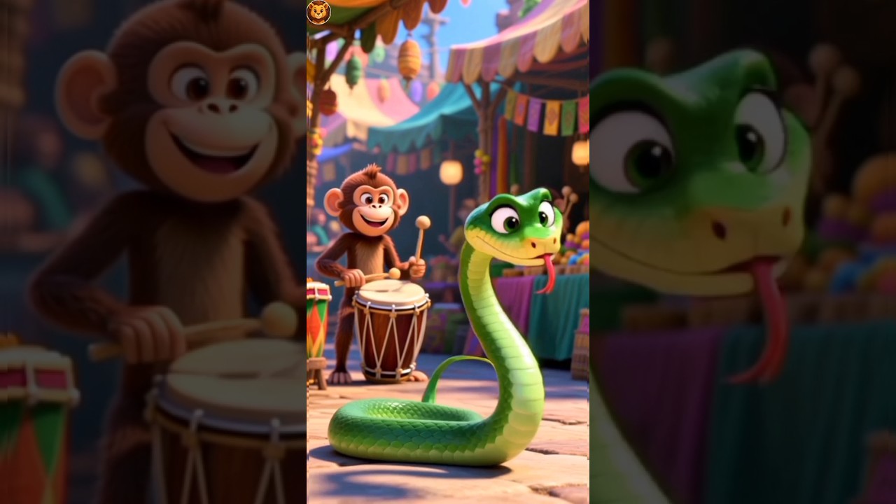 Snake Dancing to the Monkey’s Drum 🐍🐒  