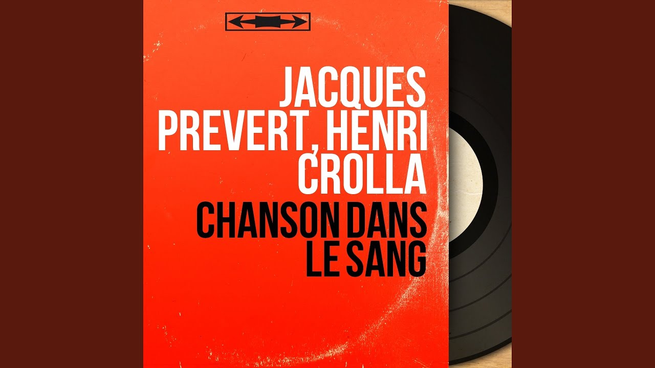 Chanson dans le sang