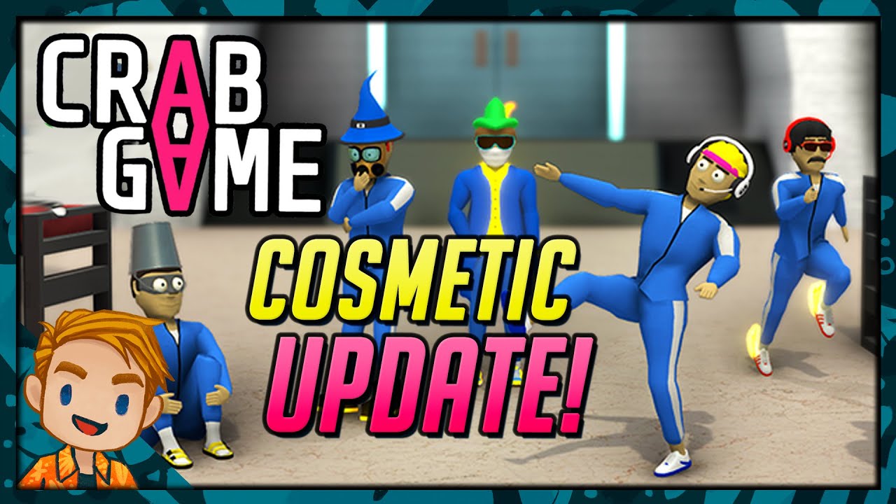 GRINDING COSMETICS IN THE HUGE NEW UPDATE! | Let's Play Crab Game