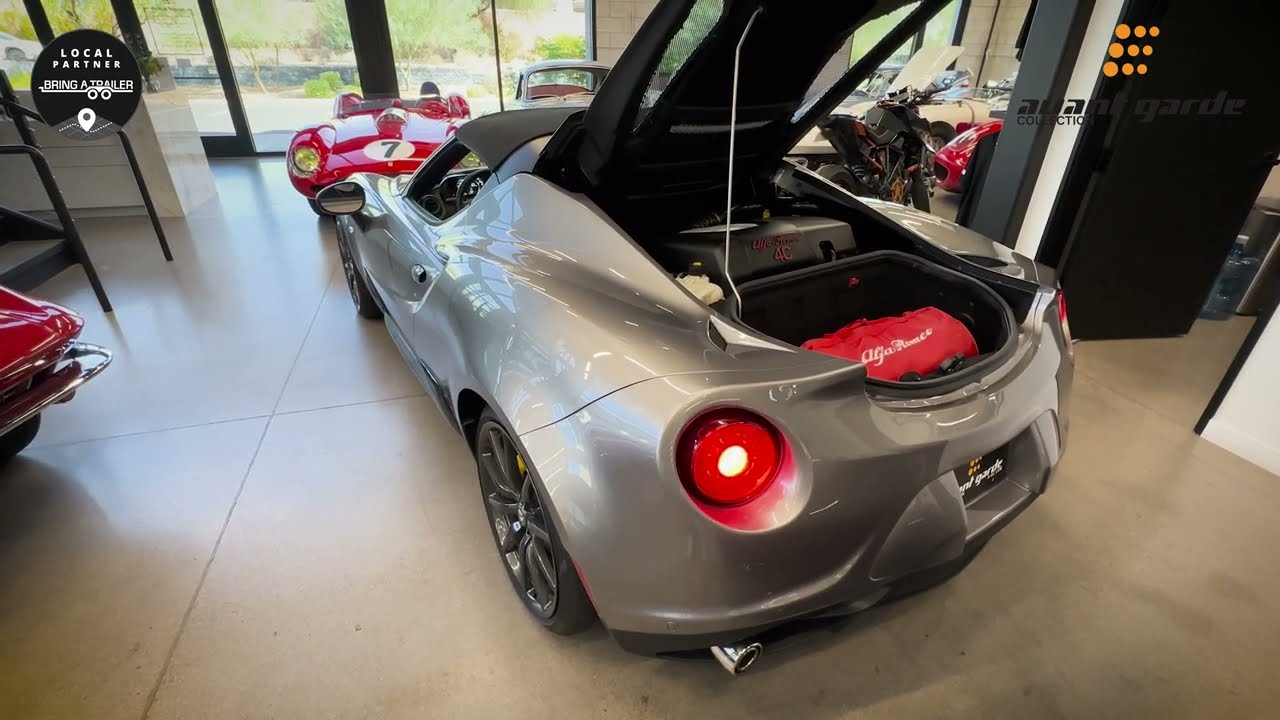 3,700-Mile 2016 Alfa Romeo 4C Spider Cold Start