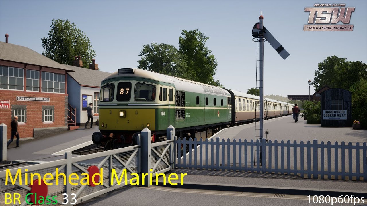 Minehead Mariner : West Somerset Railway : Train Sim World 1080p60fps