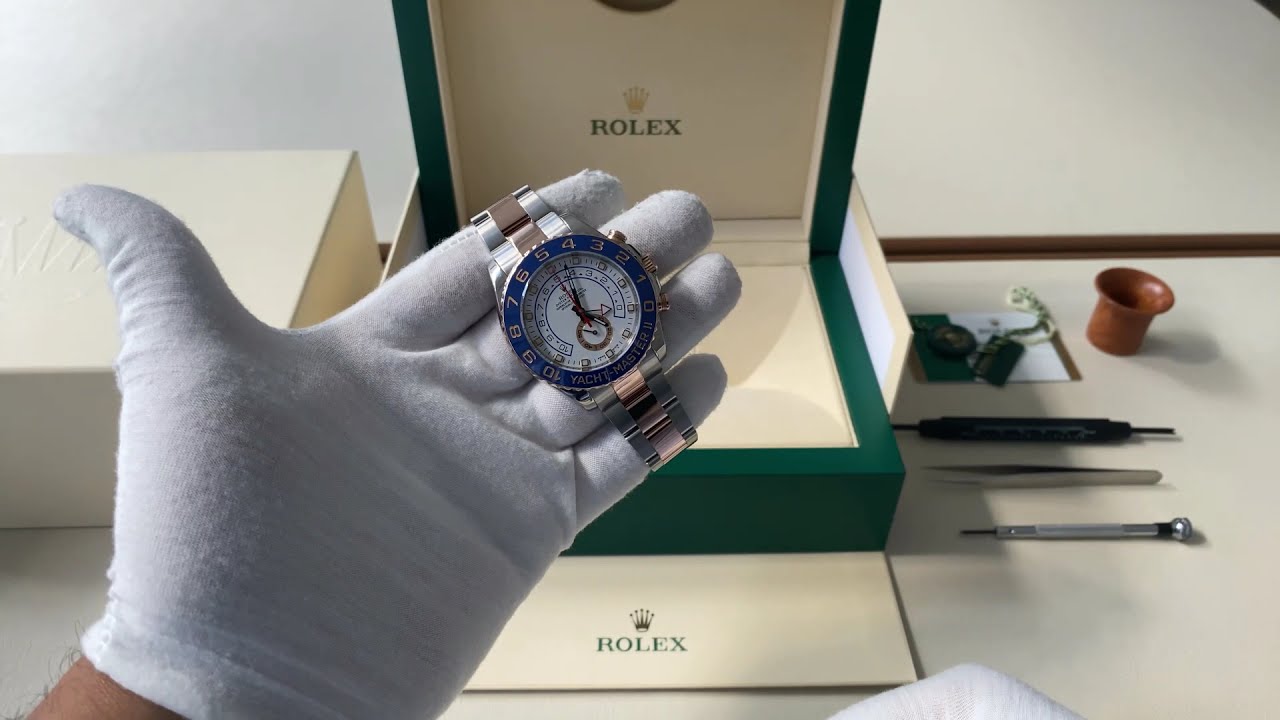 How To Set A Rolex Yacht Master II | Steel & Rose Gold 116681