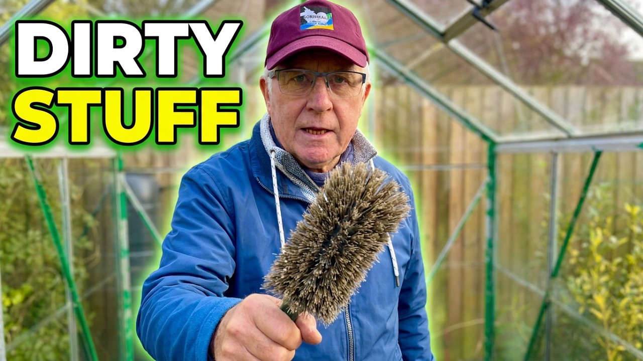 #02 - Greenhouse care and maintenance - Dirty stuff in the greenhouse