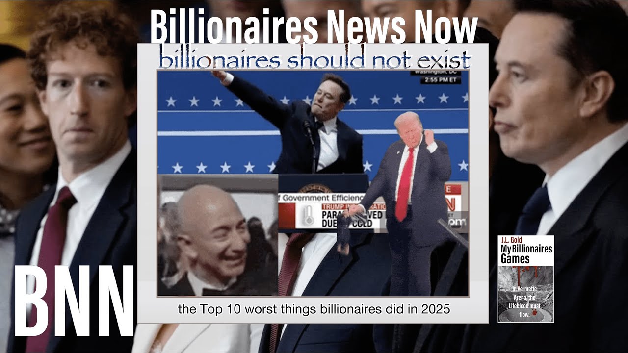 the Top 10 worst things billionaires did in 2025