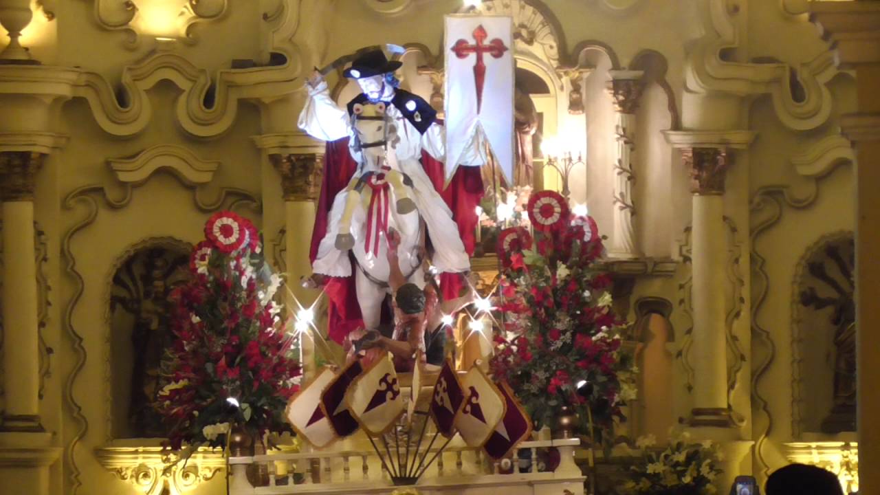 Procesión de Santiago Apóstol Patrón del Distrito de Surco 1