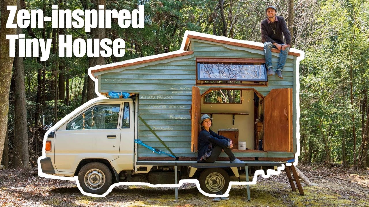 Couple Builds Stunning Zen Inspired Tiny House To Explore Japan