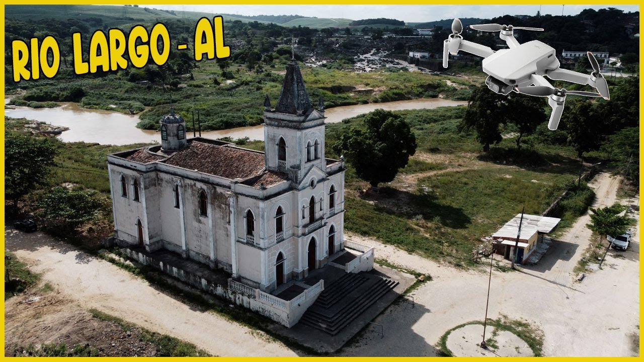 Estação Gustavo Paiva - Rio Largo - Alagoas VISTA DE CIMA - Drone DJI Mini 2 4K
