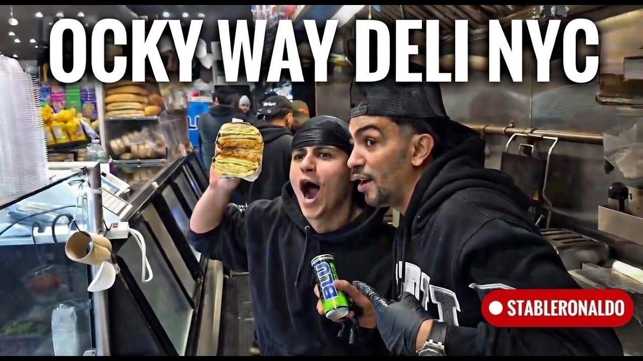 Stable Ronaldo at the NYC Ocky Way Deli