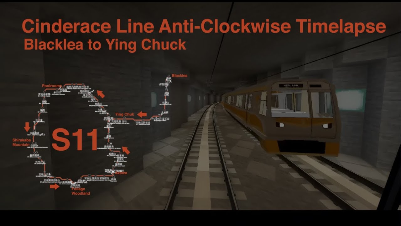 SMTR Line S11 Timelapse [MTR Letsplay Server]