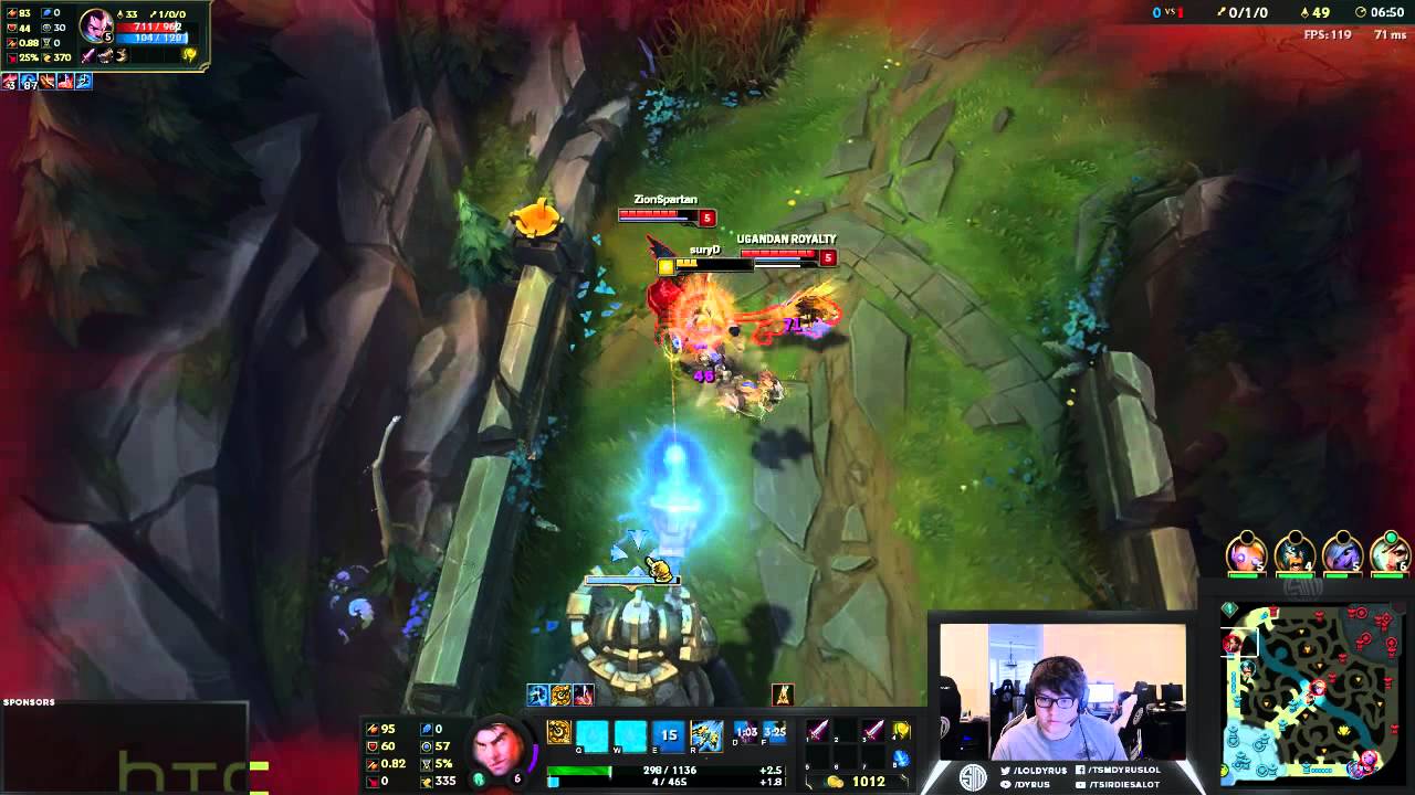 Dyrus with the nope