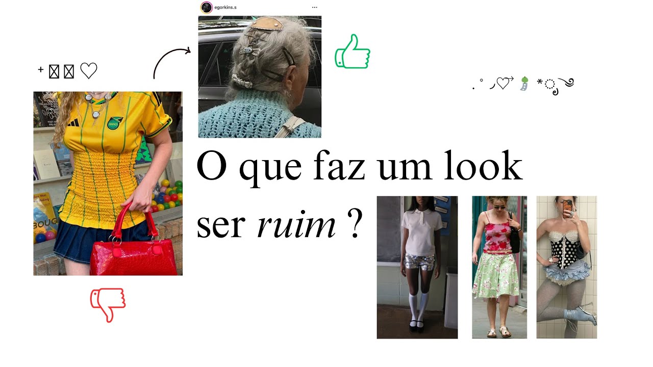 Erros de Moda: O que faz um look ser ruim?