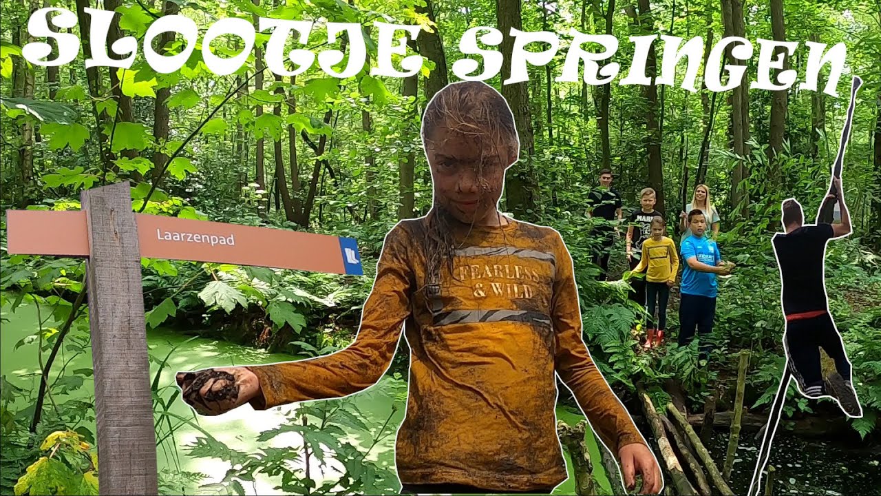 SLOOTJE SPRINGEN🐸STROOMSCHOK⚡& LAARZENPAD #19