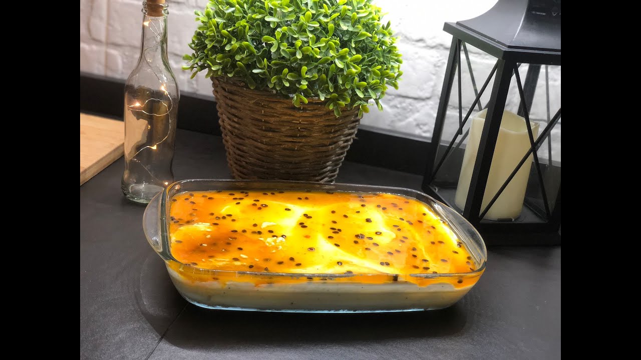 Mousse de Maracuyá | Rápido y Fácil