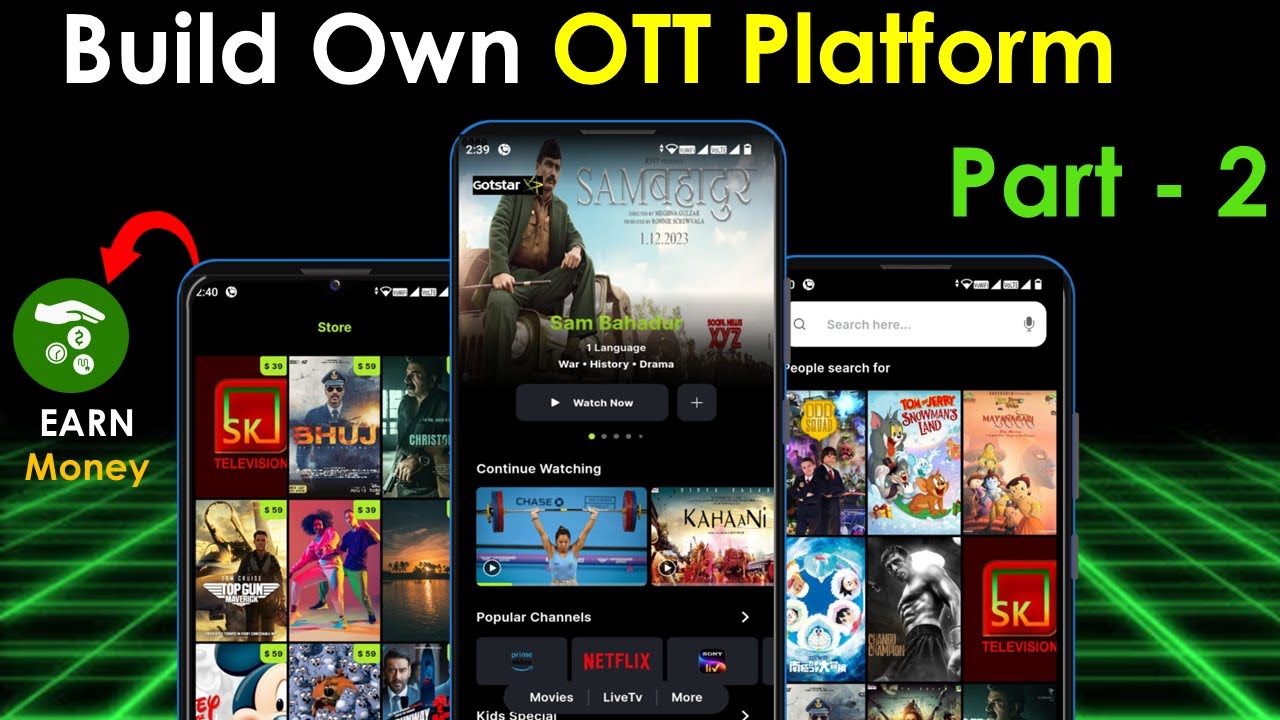 How to Build Own OTT Platform 2025 | Movie, TV Show, Live TV, Streaming Platform | Like Netflix 2025