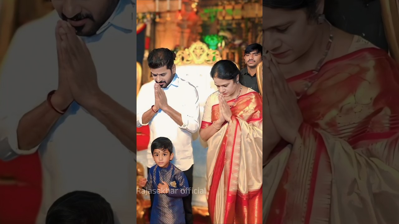 Revanth Reddy 🥰 Family 