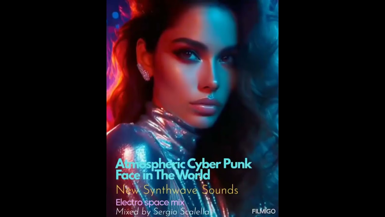 Sergio Scalella/ Atmospheric Cyber Punk Face in The World/ New Synthwave Sounds/ Electro Space Mix. 