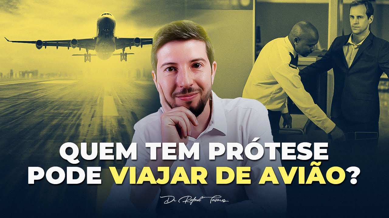 Como viajar de AVIÃO se  tenho prótese de QUADRIL?| Dr Rafael Tavares - Quadril
