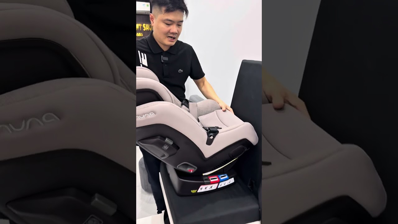 Video shop xin hướng dẫn ba mẹ cách lắp và sử dụng ghế ngồi ô tô cho bé Nuna Rava