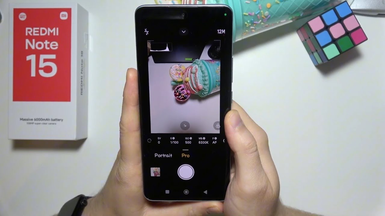 Redmi Note 15: Настройки камеры (Советы и рекомендации по работе с камерой)