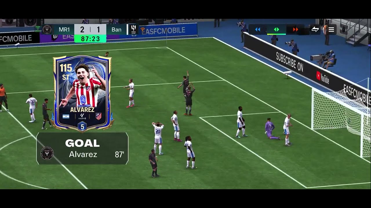 INTER MIAMI VS AL HILAL 2-1 🤯 #fifa #fifamobile #football #gaming #gamingvideos 