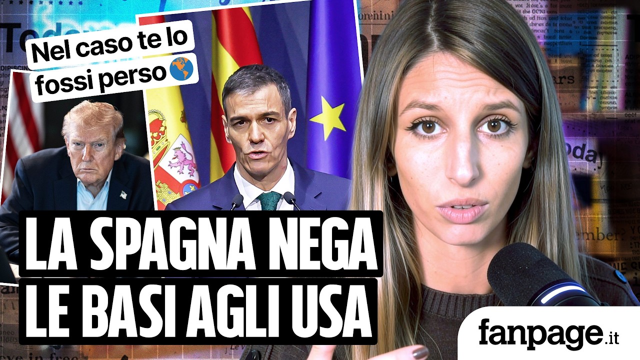 Pedro Sanchez contro Trump: gli USA non potranno usare le basi spagnole per operazioni contro l'Iran