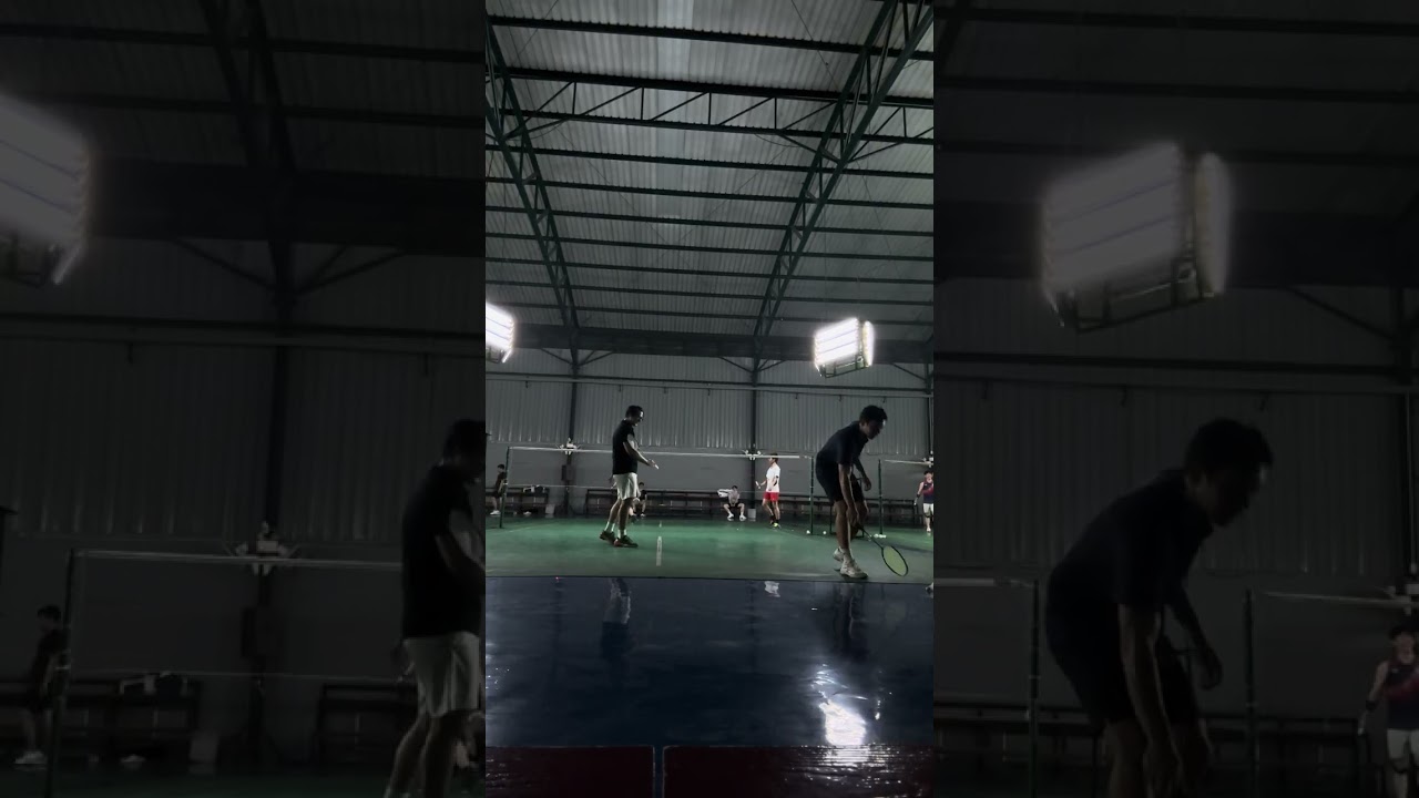 Badminton lv 4 โจ๊ก ต้า vs ใบบุญ ปอน