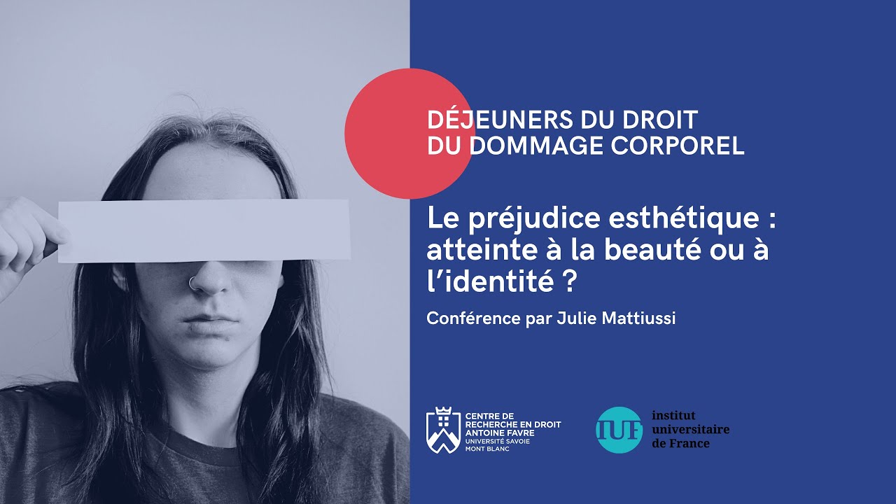 Julie Mattiussi, Le préjudice esthétique : Atteinte à la beauté ou à l'identité ?