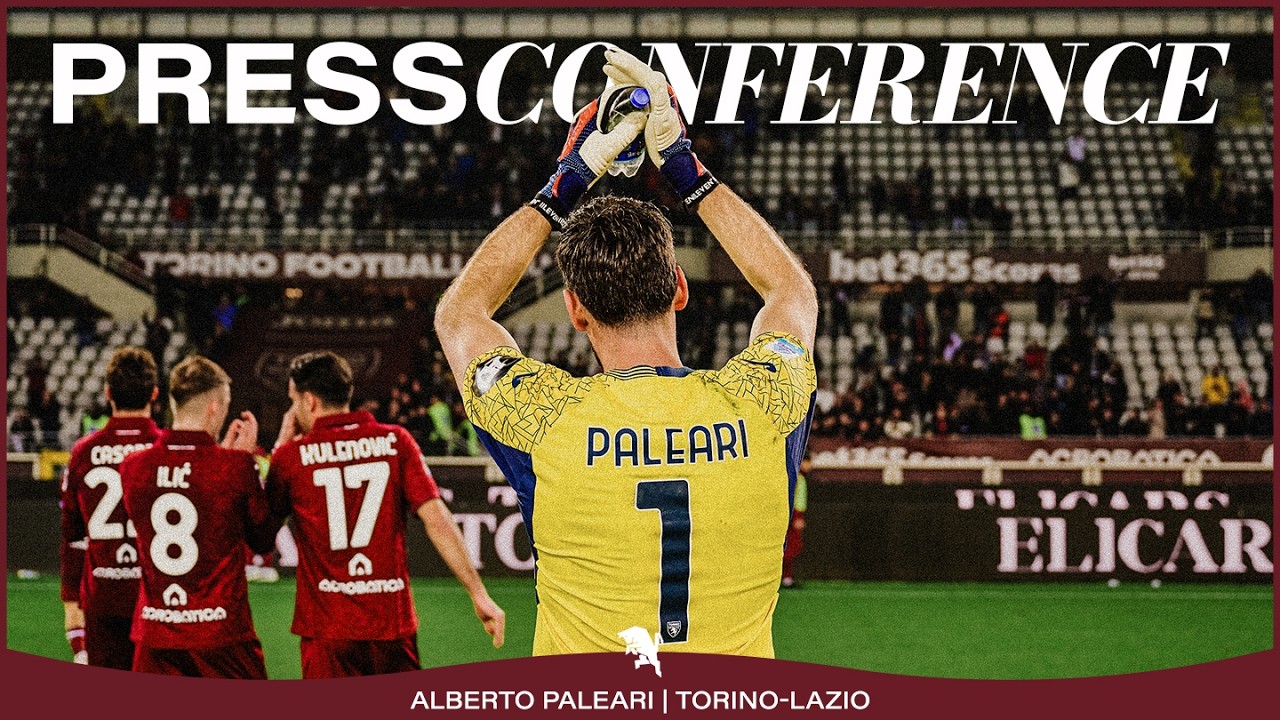 TORINO-LAZIO | PRESS CONFERENCE | ALBERTO PALEARI
