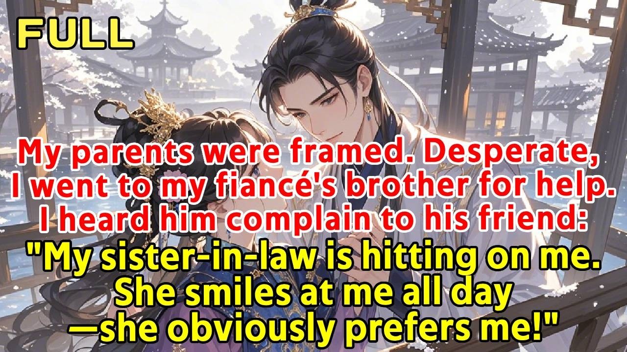 My parents were framed. Desperate, I went to my fiancé's brother for help.I heard him complain to hi