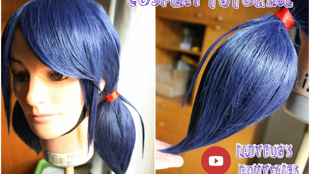 COSPLAY TUTORIAL-LadyBug ponytales- ENG SUBS