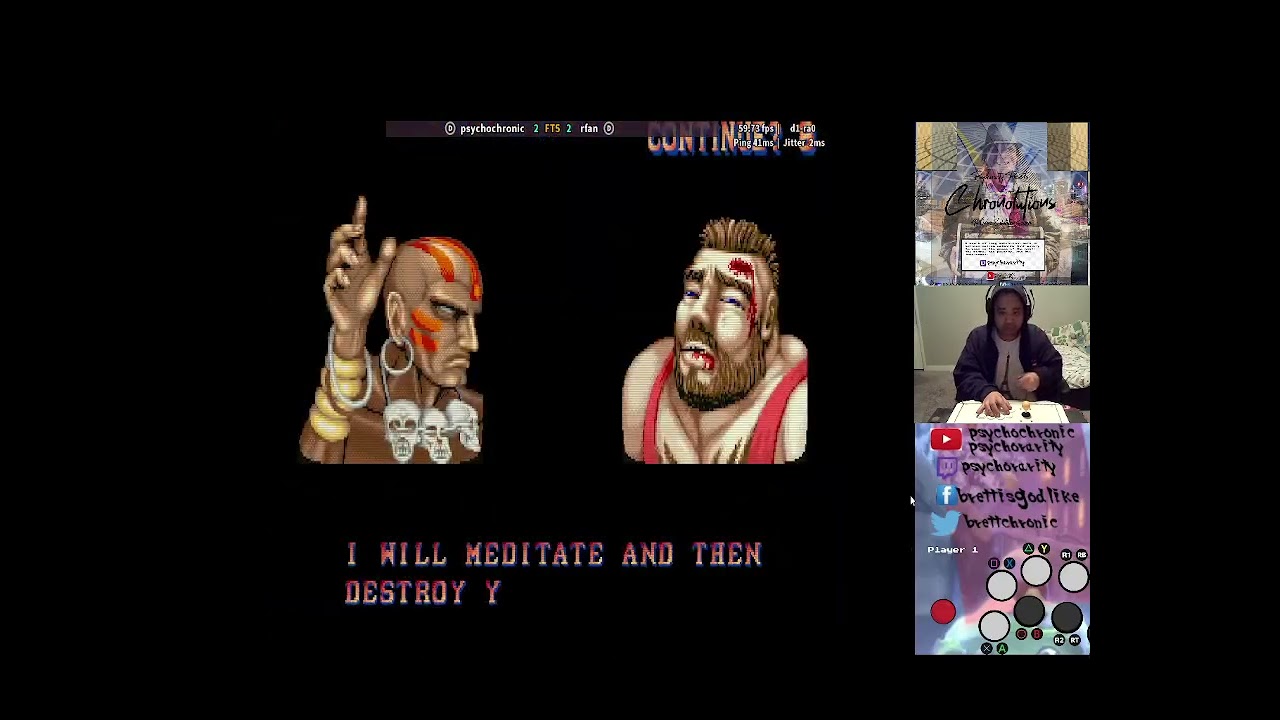CHRONOLUTIONS 88 (SF2CE) - Psychochronic (1P) vs. rfan (2P) [FIRST TO 5; 1-29-26]