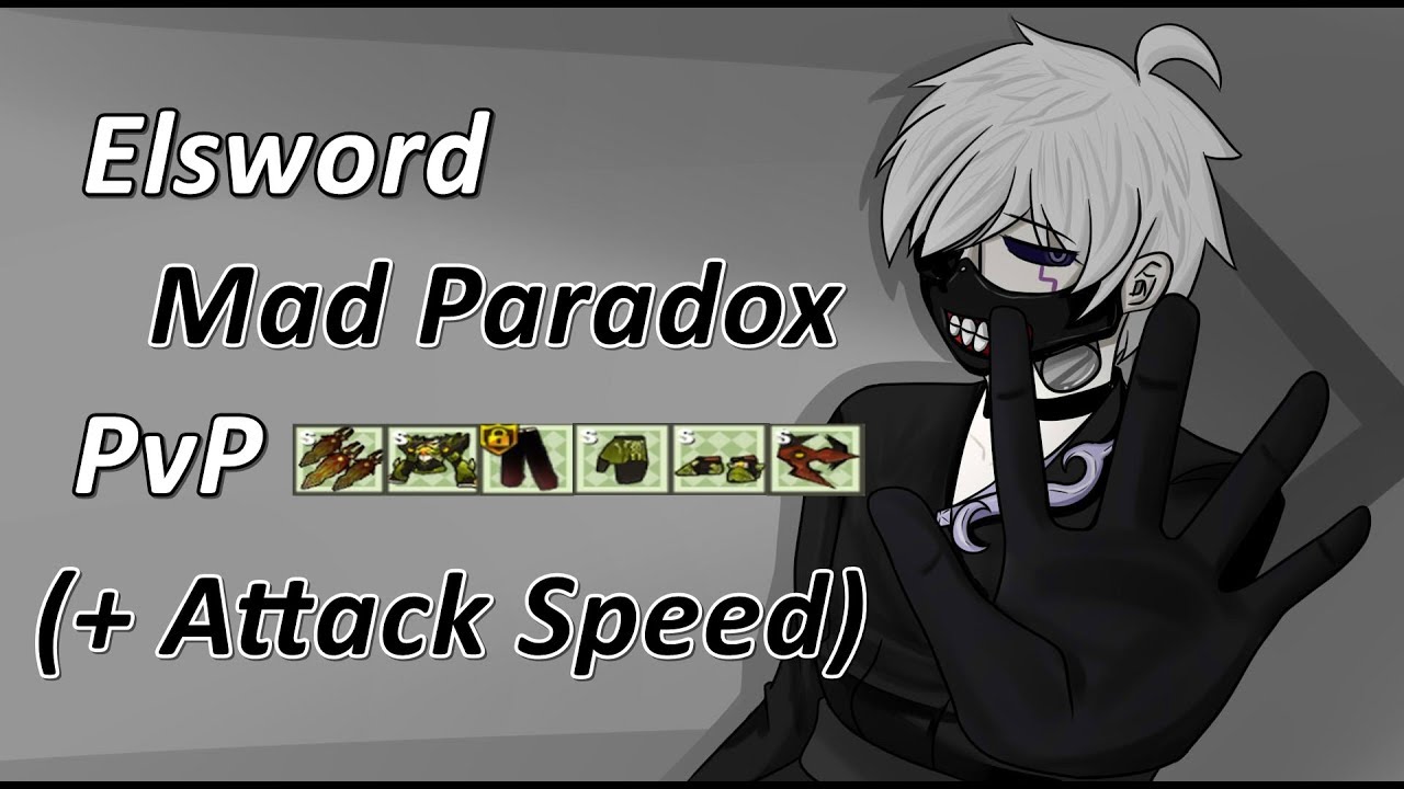 [엘소드/Elsword KR] Mad Paradox 1:1 PvP (+ Full Attack Speed, Alterasia Buff, +7 Weapon) [루드Rude]