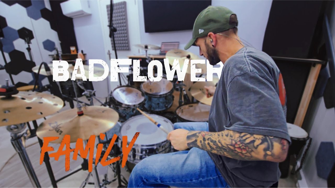 Badflower – Family | drumcover | Wild Monk Drumcovers