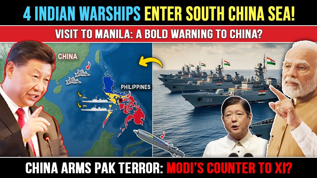 Indian Navy's Powerful MOVE in South China Sea | Inconnect News | Defence Update
