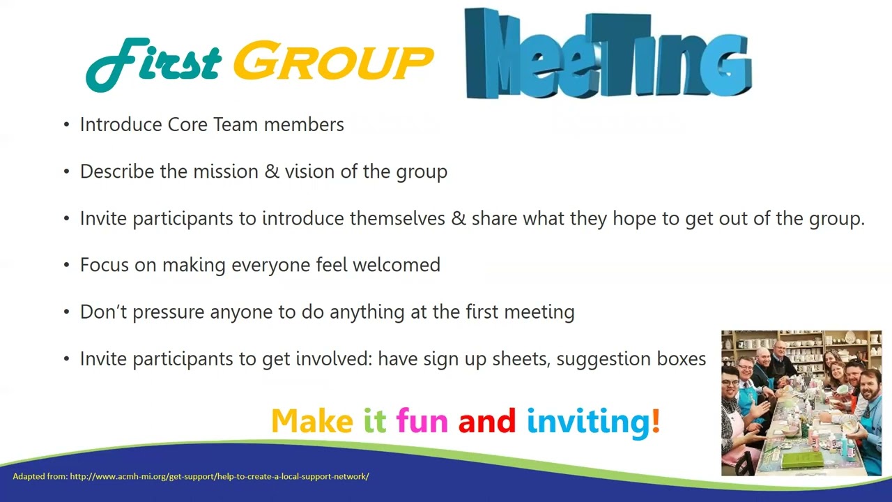 Starting a Support Group