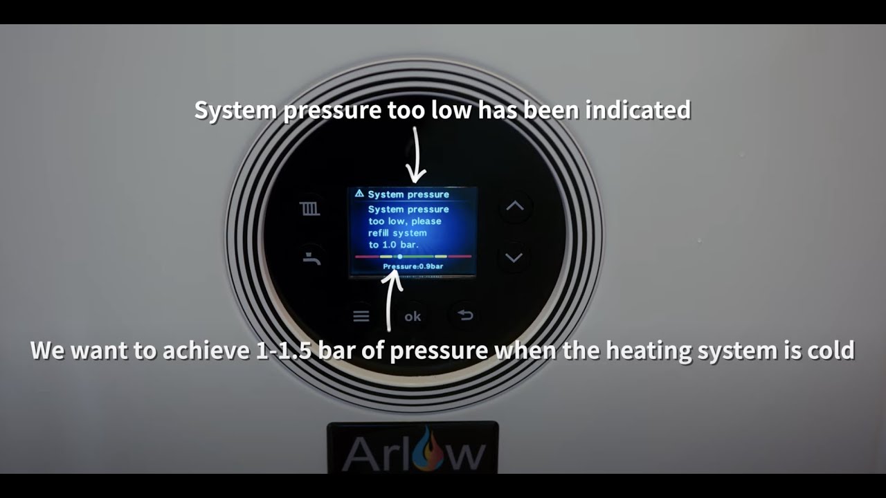 How to top up the pressure on my Worcester Bosch boiler