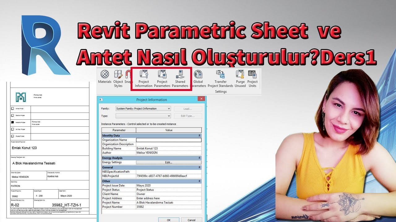 Revit Parametric Sheet  ve Antet Nasıl Oluşturulur? Ders 1