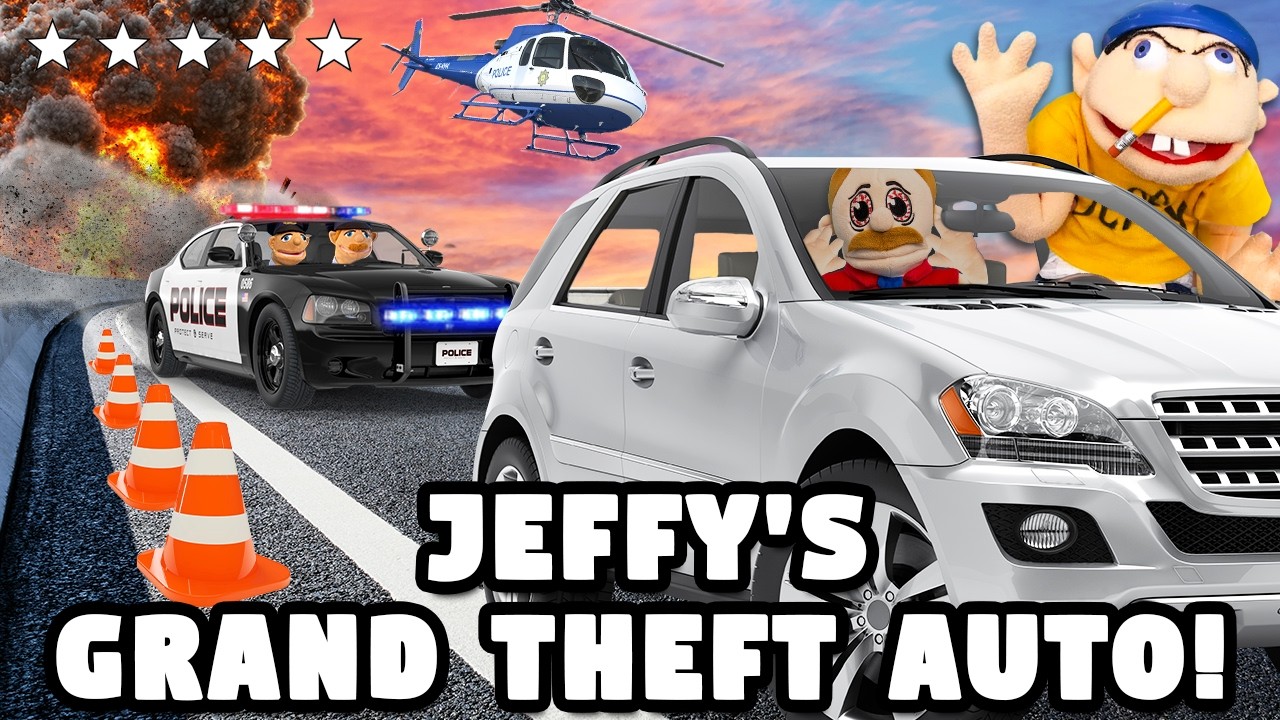 Пародия SML: Grand Theft Auto от Джеффи!