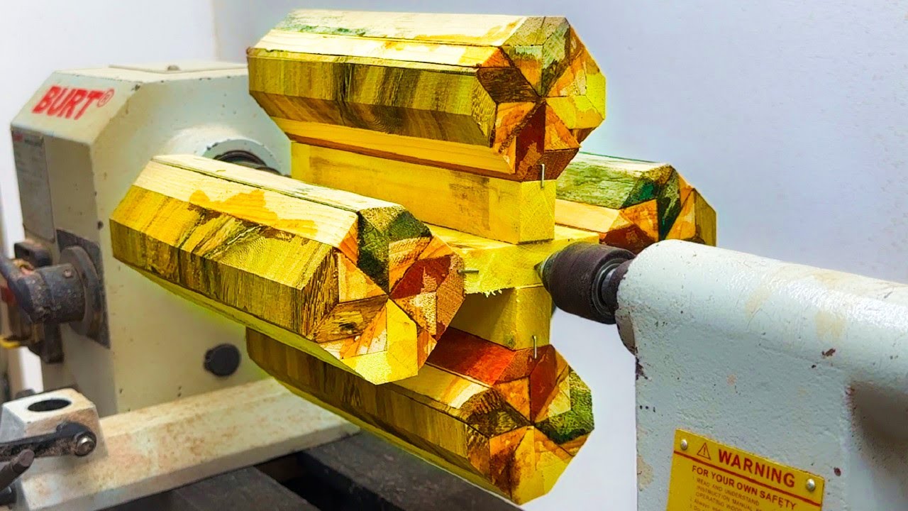 Amazing Woodturning ART - How I Created My Own Wood Art!! When I Saw It In My Dream!! See What I Did