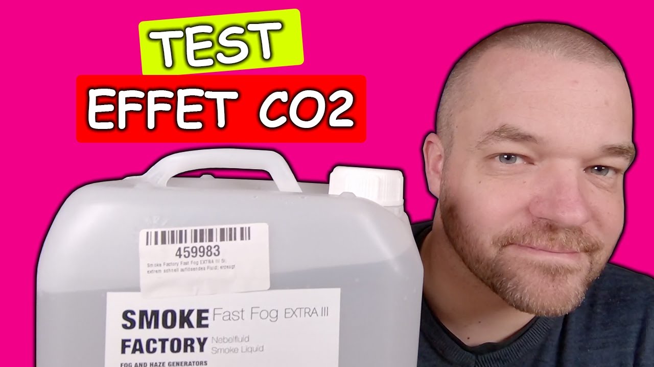 TEST LIQUIDE SMOKE FACTORY FAST FOG  ( EFFET CO2 )