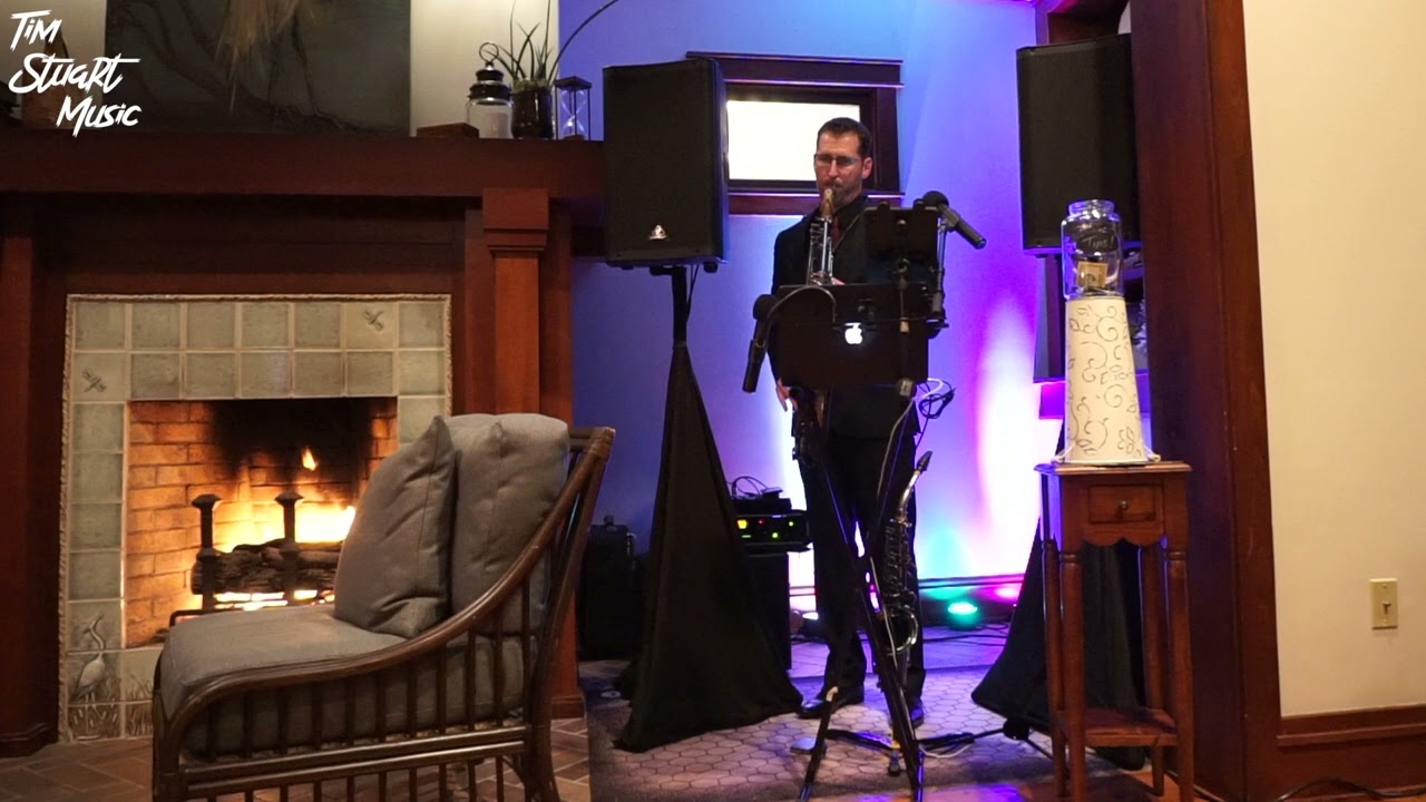 Tim Stuart - Solo Sax Live! at the Shark's Tooth Golf Club