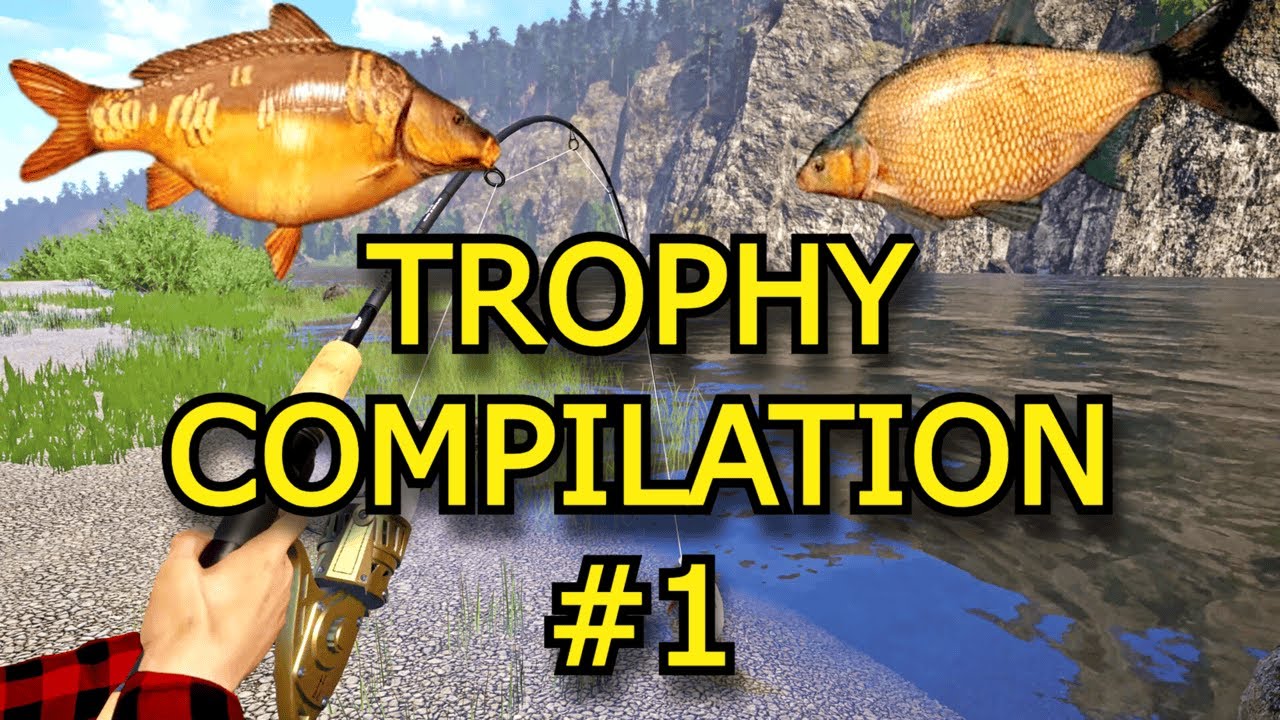 Russian Fishing 4 Trophy Compilation #1