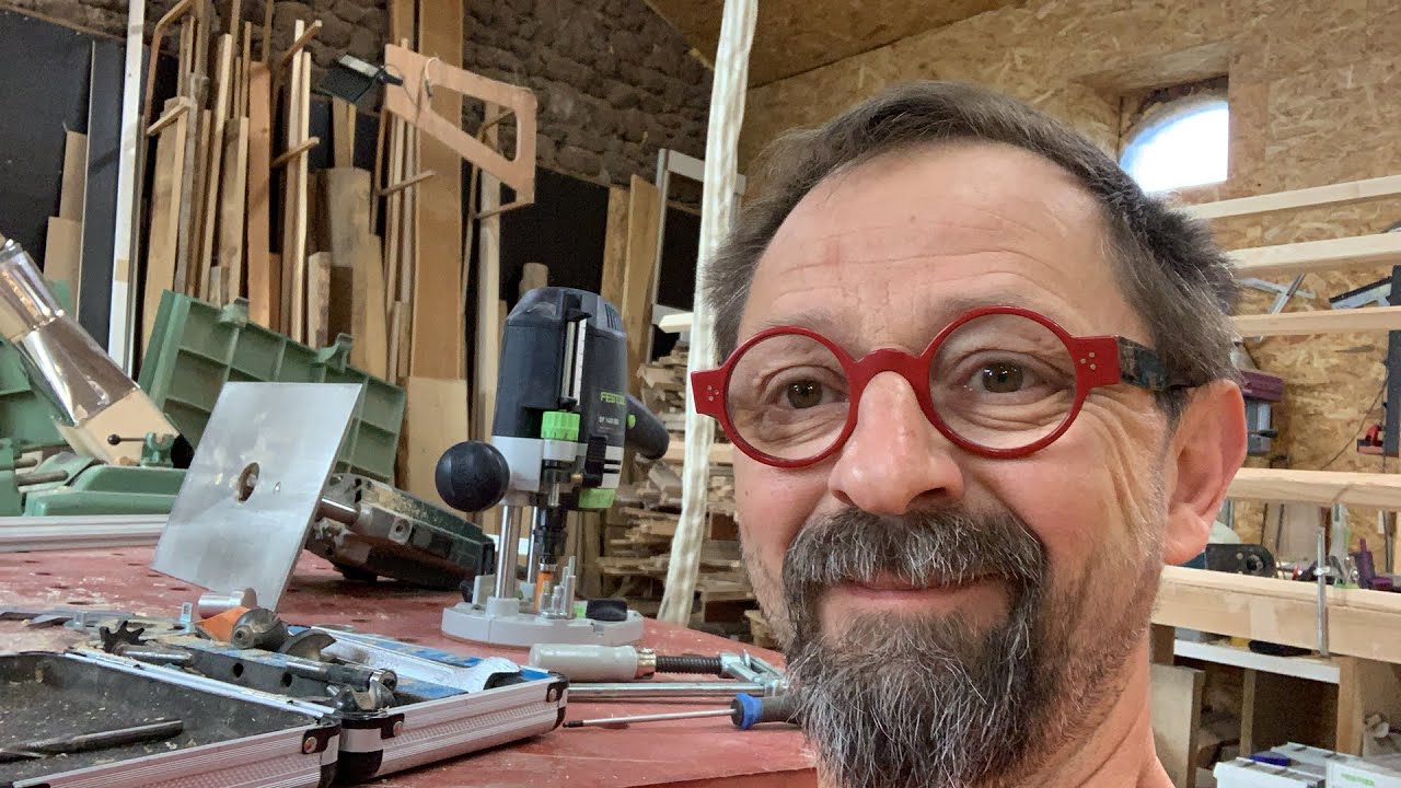 INSTALLATION DE MA DÉFONCEUSE SOUS TABLE  en live🤗 Partie 1