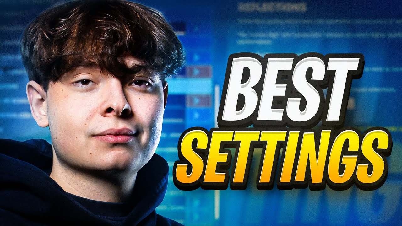 VADEAL'S NEW CHAPTER 5 SETTINGS..! 📈 (Best Fortnite Settings)