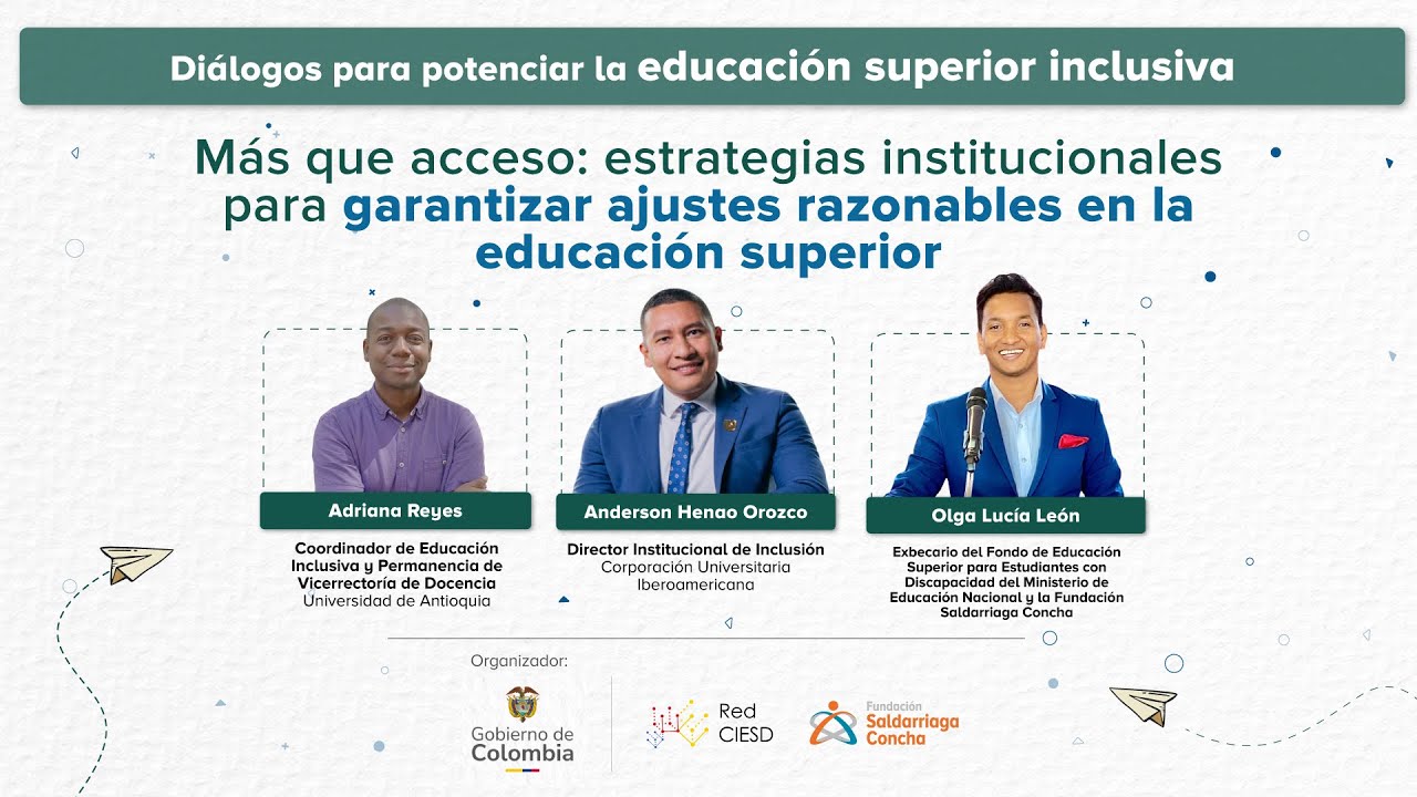 Más que acceso: estrategias para garantizar ajustes razonables en la educación superior