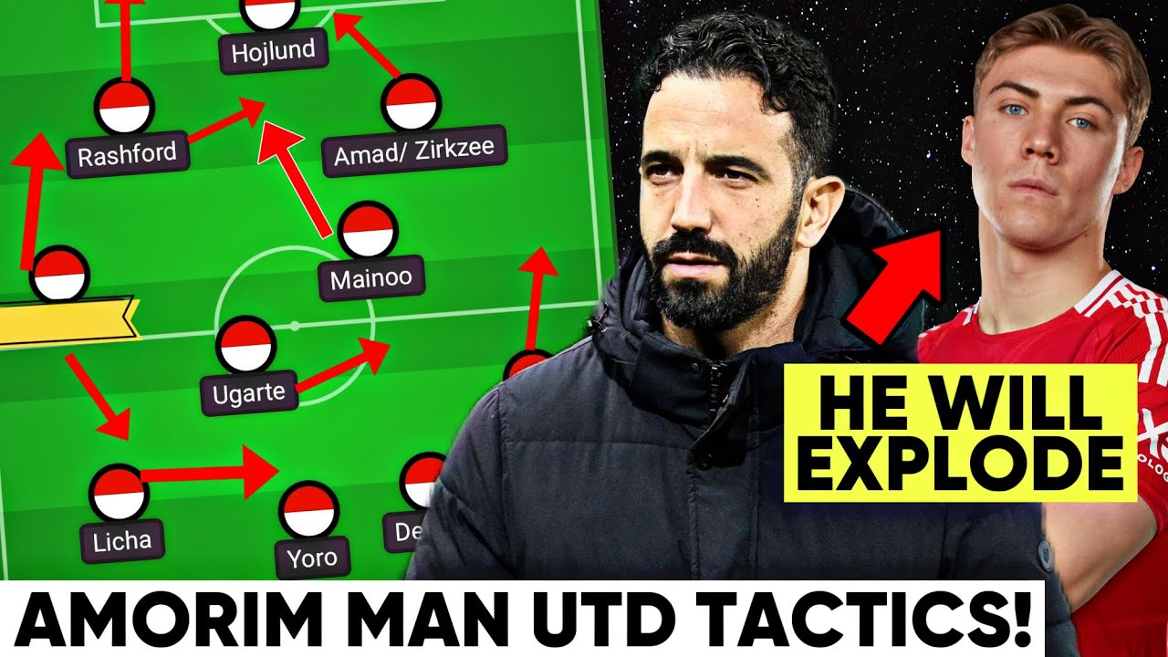 How Ruben Amorim Will Setup Man Utd! [Starting 11]