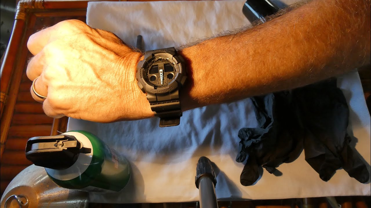 Gshock Sapphire Crystal Mod