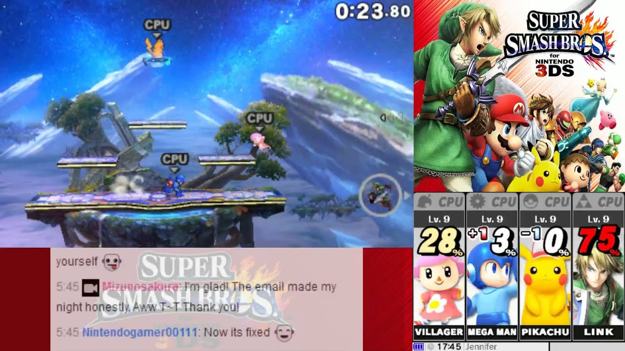Smash Brothers English Demo! Live Stream on Twitch