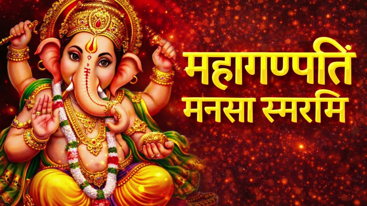 🔱 महागणपतिं मनसा स्मरामि 🔱MAHA GANAPATIM MANASA SMARAMI | POWERFUL CARNATIC KRITI | GANESHA STOTRAM
