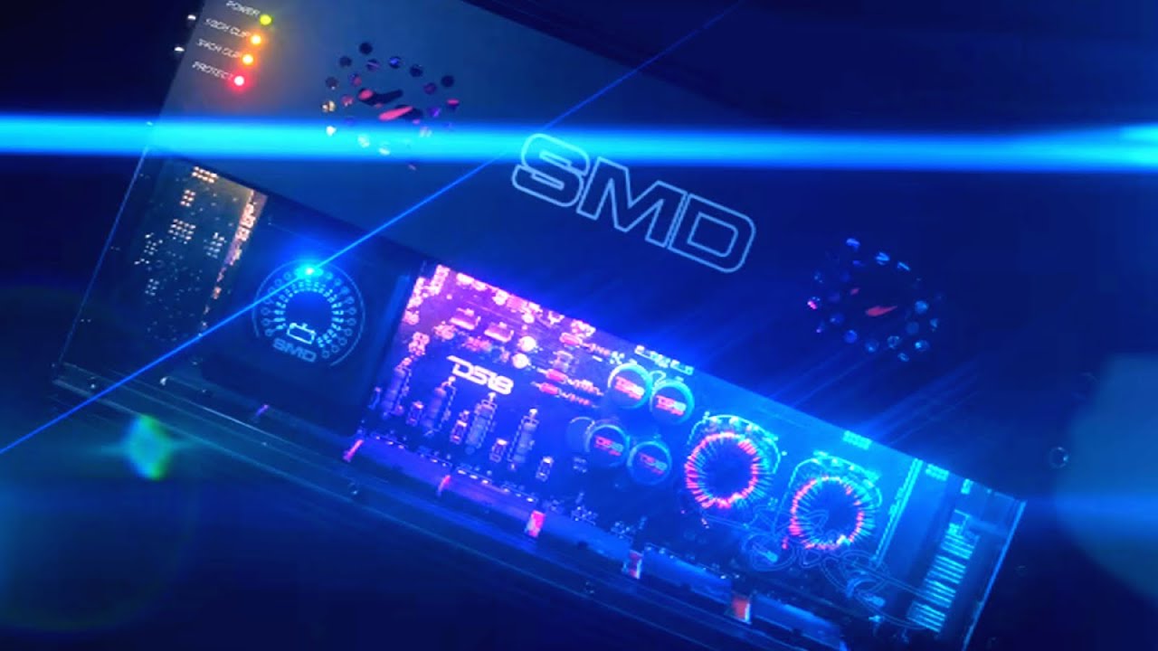New SMD Car Audio Amps coming soon! 8 of them! Pre-flipped, Clear top with RGB LED&rsquo;s (preview)